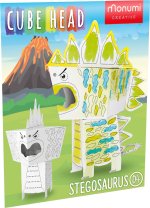Dino Stegosaurus Cube Head MCH000112