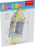 Kolorowanka domek L Rakieta MKS000605