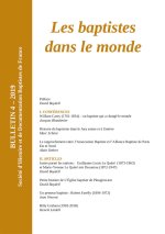 Les baptistes dans le monde Bulletin 4 - 2019