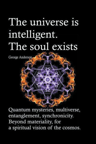 universe is intelligent. The soul exists. Quantum mysteries, multiverse, entanglement, synchronicity. Beyond materiality, for a spiritual vision of th