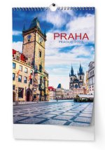 Praha 2023 - nástěnný kalendář