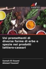 Usi promettenti di diverse forme di erbe e spezie nei prodotti lattiero-caseari