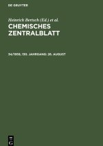 Chemisches Zentralblatt, 34/1959, 130. Jahrgang, 26. August