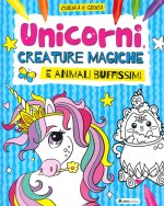 Unicorni, creature magiche e animali buffissimi. Colora e gioca