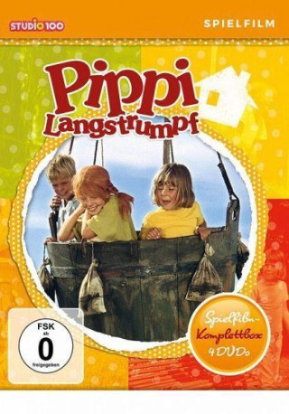 Pippi Langstrumpf - Spielfilm Komplettbox [4 DVDs, SOFTBOX]