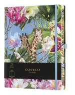 Carnet Eden très grand format uni girafe