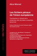 LES FICHIERS PENAUX DE L'UNION EUROPEENNE