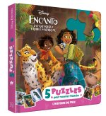 ENCANTO, LA FANTASTIQUE FAMILLE MADRIGAL - Mon Petit Livre Puzzle - 5 Puzzles 9 Pièces - Disney