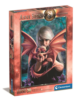 Puzzle 1000 Anne Stokes collection Dragon king 39640
