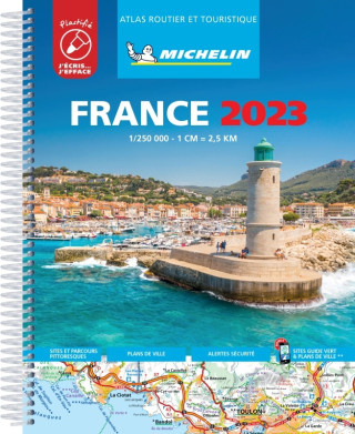 Atlas routier France 2023 Plastifié Michelin
