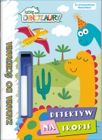 Detektyw na tropie. Lubię Dinozaury. Zadania do ścierania. Cry Babies
