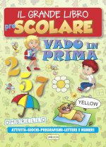 grande libro prescolare. Vado in prima. Attività, giochi, pregrafismi, lettere e numeri