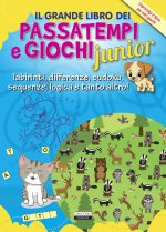 grande libro dei passatempi e giochi junior