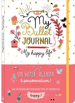 My bullet journal Mémoniak - My happy life - Agenda en pointillé et prérempli
