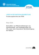 Schweißen von Mischverbindungen aus Aluminiumguß- und Knetlegierungen mit CO2Laser unter besonderer Berücksichtigung der Nahtart