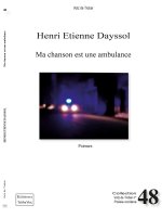 Ma chanson est une ambulance