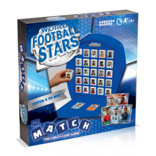 Match Weltfussball Stars, blaue Edition (Kinderspiel)