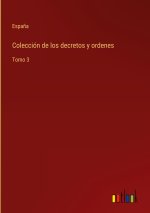 Coleccion de los decretos y ordenes