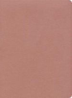 CSB Study Bible, Rose Gold Leathertouch, Indexed