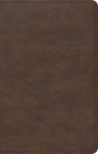 KJV Single-Column Compact Bible, Brown Leathertouch
