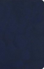 KJV Single-Column Compact Bible, Navy Leathertouch