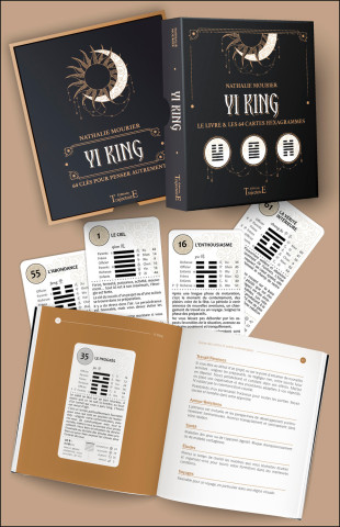 Yi King - Le livre & les 64 cartes hexagrammes - Coffret