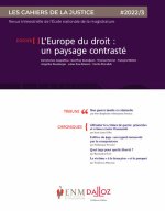 Les Cahiers de la justice 3/2022