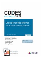 Code essentiel Droit pénal des affaires