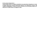 LES EXPRESSIONS FRANCAISES EXPLIQUEES AUX ENFANTS