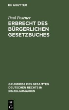 Erbrecht des Bürgerlichen Gesetzbuches