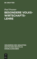 Besondere Volkswirtschaftslehre