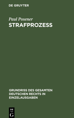 Strafprozeß