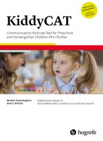 KiddyCAT. Communication attitude test for preschool and kindergarten children who stutter