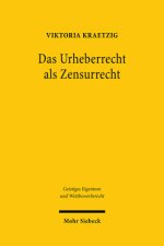 Das Urheberrecht als Zensurrecht