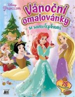 Vánoční omalovánky Princezna