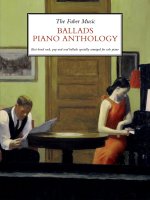 Faber Music Ballads Piano Anthology