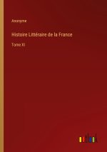 Histoire Litteraire de la France
