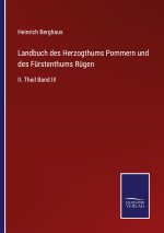 Landbuch des Herzogthums Pommern und des Furstenthums Rugen