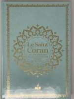 SAINT CORAN BILINGUE CARTONNE GRANDE ECRITURE (A4 : 20 X 28) - VERT CLAIR - DORE SUR TRANCHE