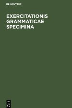 Exercitationis grammaticae specimina