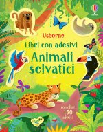 Animali selvatici. Libri con adesivi