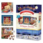 Kalendarz adwentowy 2022 puzzle Merry Christmas 8924-5735