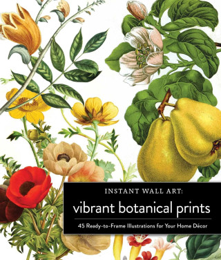 Instant Wall Art Vibrant Botanical Prints (Miękka)