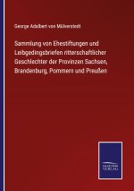 Sammlung von Ehestiftungen und Leibgedingsbriefen ritterschaftlicher Geschlechter der Provinzen Sachsen, Brandenburg, Pommern und Preussen