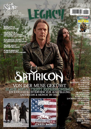 LEGACY MAGAZIN: THE VOICE FROM THE DARKSIDE Ausgabe #139 (4/2022)
