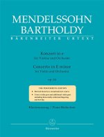 FELIX MENDELSSOHN BARTHOLDY : CONCERTO IN E MINOR - VIOLON & PIANO REDUCTION - CONCERTO EN MI MINEUR