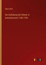 Aufhebung der Kloester in Inneroesterreich 1782-1790