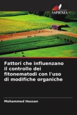 Fattori che influenzano il controllo dei fitonematodi con l'uso di modifiche organiche