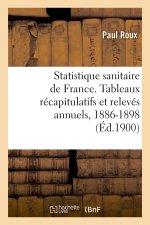 Statistique sanitaire des villes de France. Tableaux récapitulatifs et relevés annuels, 1886-1898