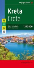 Kreta, Straßen- und Freizeitkarte 1:150.000, freytag & berndt